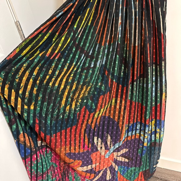 Anthropologie Geisha Designs Boho Maxi Dress | Size 2 - Picture 2 of 6